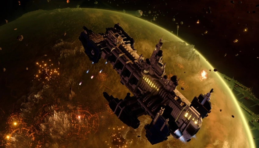 В стратегии Total War: Warhammer 40,000 однозначно появятся космические сражения